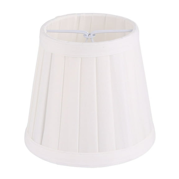 Gymnture White Cloth Lamp Shade Chandelier European Style Foldable Cover for Bedroom Home