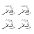 thumbnail image 1 of Gymnture Xmas Reindeer Napkin Rings for Party Dinner Decor, 1 of 10