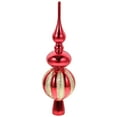 thumbnail image 1 of Spherical Christmas Tree Topper Plastic Ornament for Christmas Decoration Xmas Treetop, 1 of 10