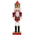 thumbnail image 1 of Gymnture Xmas Wood Nutcrackers Christmas Figures for Decor, 1 of 10