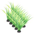 Gymnture aquarium plant 10Pcs Fish Tank Grass Decorative Plastic Plant