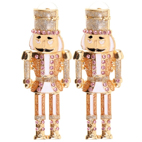 Gymnture christmas 1 Pair Christmas Earrings Earrings Holiday Earrings Women Nutcracker Jewelry