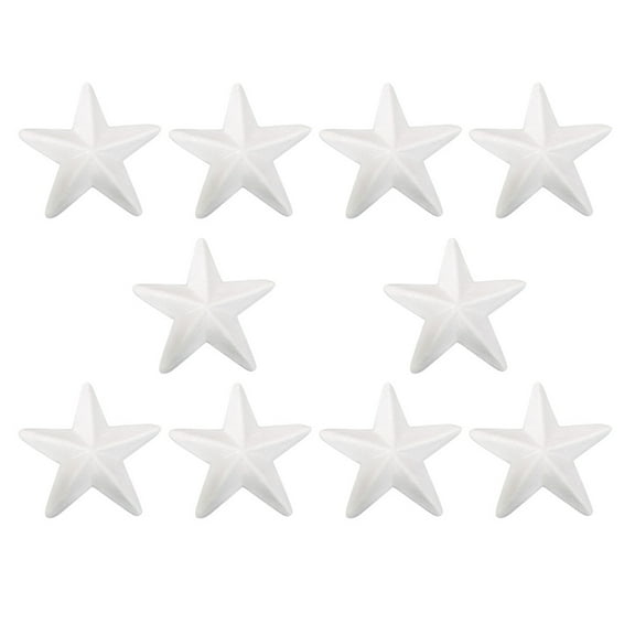 LABSERRON Ornaments Foam Star Shaped Decorations 10Pack 7.9x7.9in