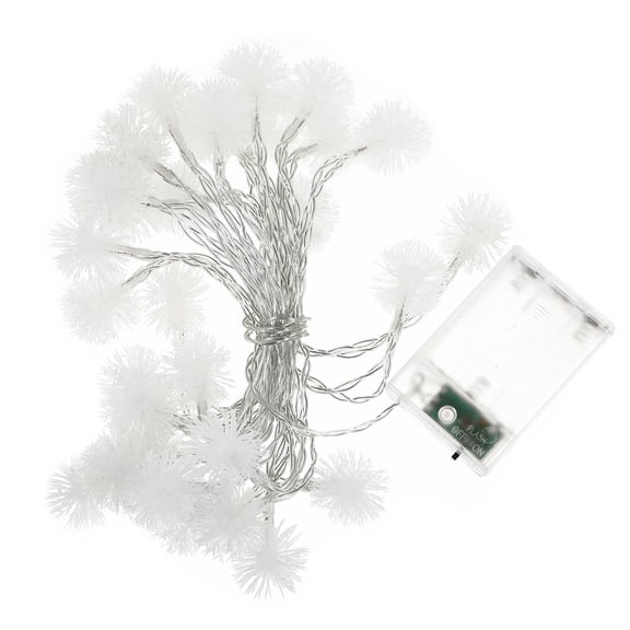 Gymnture christmas 1pc LED Snowflake Ball String Lamp Exquisite Lamp Decor String Light Scene Decor