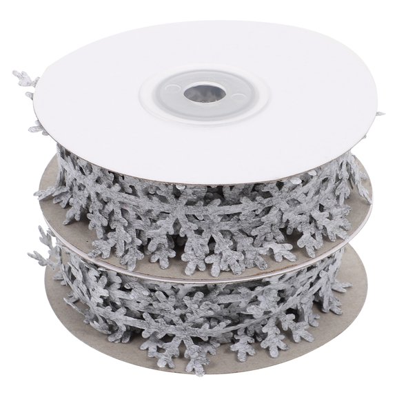 LABSERRON Party Decoration Grey Ribbons 2Pcs 197X1X0.04In