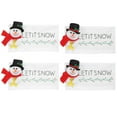 thumbnail image 1 of Gymnture christmas 4Pcs Practical Doorknob Covers Christmas Snowman Washable Handle Cover, 1 of 10