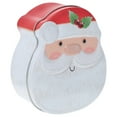 thumbnail image 1 of Gymnture christmas Christmas Candy Tin Gift Boxes: Santa Claus Shape Ginger Tins, 1 of 11