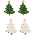 thumbnail image 1 of Gymnture christmas Christmas Tree Earrings Set for Women - 2 Pairs, 1 of 10