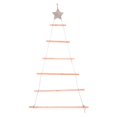 thumbnail image 1 of Gymnture christmas Christmas Tree Wooden Ladder Hanging Ornaments Decoration, 1 of 10