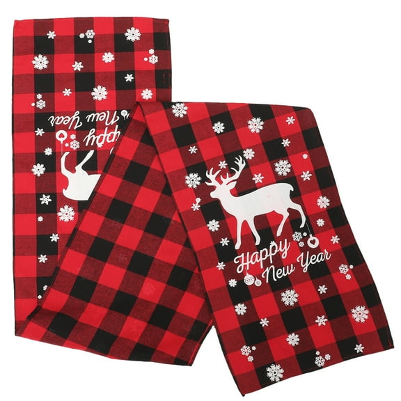 Gymnture christmas Festival Table Runner Christmas Theme Table Runner Tablecloth Table Decor