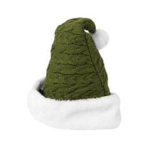 Gymnture christmas Large Knitted Red Santa Hat for Adults, Warm and Funny