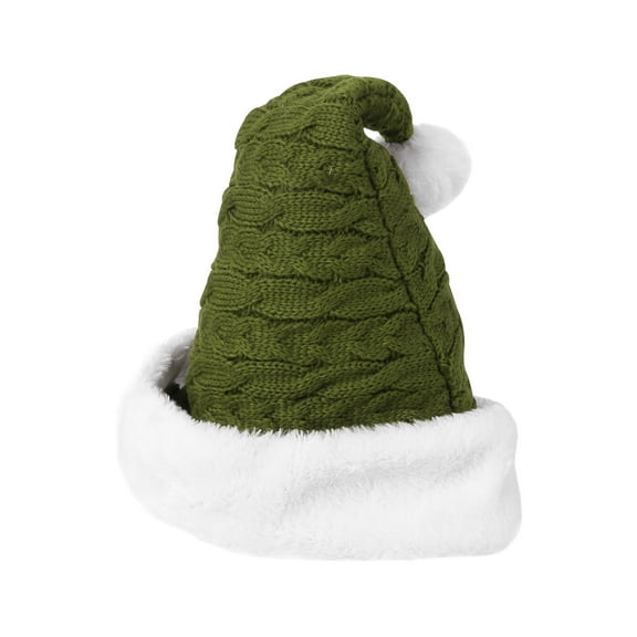 Gymnture christmas Large Knitted Red Santa Hat for Adults, Warm and Funny
