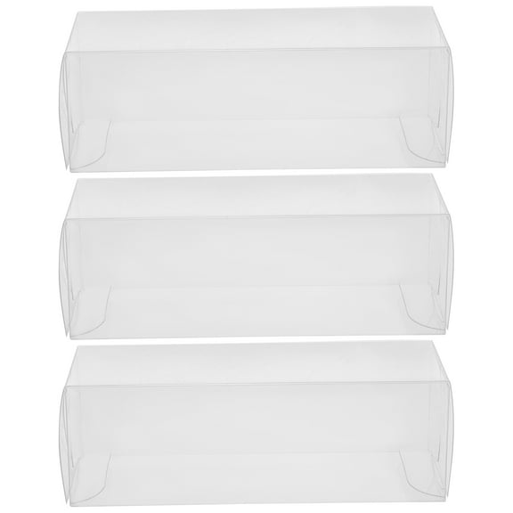 4pcs Clear PE Display Case for Golf Balls Foldable Organizer for Home Office or Outdoor Use