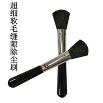 Black Cleaning Brush with Soft Bristles for Computer Keyboard Dust Removal at Home 6 Inch