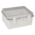 thumbnail image 1 of Gymnture outlet cover box Waterproof Electrical Junction Box Plastic Dustproof Ip65 Outdoor Project Enclosure With Hinged Shell And Mounting Plates, 1 of 10