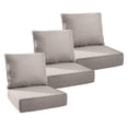 thumbnail image 1 of Gymojoy 24 in. x 24 in. x 6 in.Deep Seat Cushion Set, Olefin 6-Piece Deep Seating Outdoor Replacement Lounge Chair loveseat Sofa Cushion in Turquoise, 1 of 6