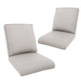 thumbnail image 1 of Gymojoy Outdoor 4-Piece Deep Seat Cushion Set, 22 x 24, Water Repellant, Fade Resistant, Deep Seat Bottom and Back Cushion for Swivel Chair, Sofa, and Couch,Beige, 1 of 6