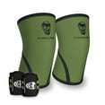 thumbnail image 2 of Serious Steel Fitness Powerlifting Elbow Wraps – Black, Cotton, Multipurpose Loop, Pair 2 of 5