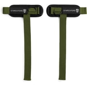 Gymreapers GripLink Lifting Straps   Heavy Duty D-rings Wrists Straps with Anti-Slip Silicone Grip Beads, Cushioned, Adjustable Support for Deadlifts, Powerlifting, Cable Machines and Gym Trainings