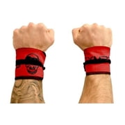 Gymreapers Strength Wrist Wraps for Cross Training, Olympic Lifting, Strength Training, WOD Workouts - Strong Wrist Support for Men and Women - Fits All Wrist Sizes | Men and Women Red