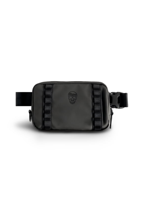 Travel Small Crossbody Bag for Men & Women with Hidden Pocket - Waterproof Shoulder Pack with Adjustable Sling Belt (Gunmetal)