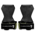 thumbnail image 1 of Gymreapers Weight Lifting Grips (Pair) for Heavy Powerlifting, Deadlifts, Rows, Pull Ups, with Neoprene Padded Wrist Wraps Support and Strong Rubber Gloves or Straps for Bodybuilding (Green, Large), 1 of 7