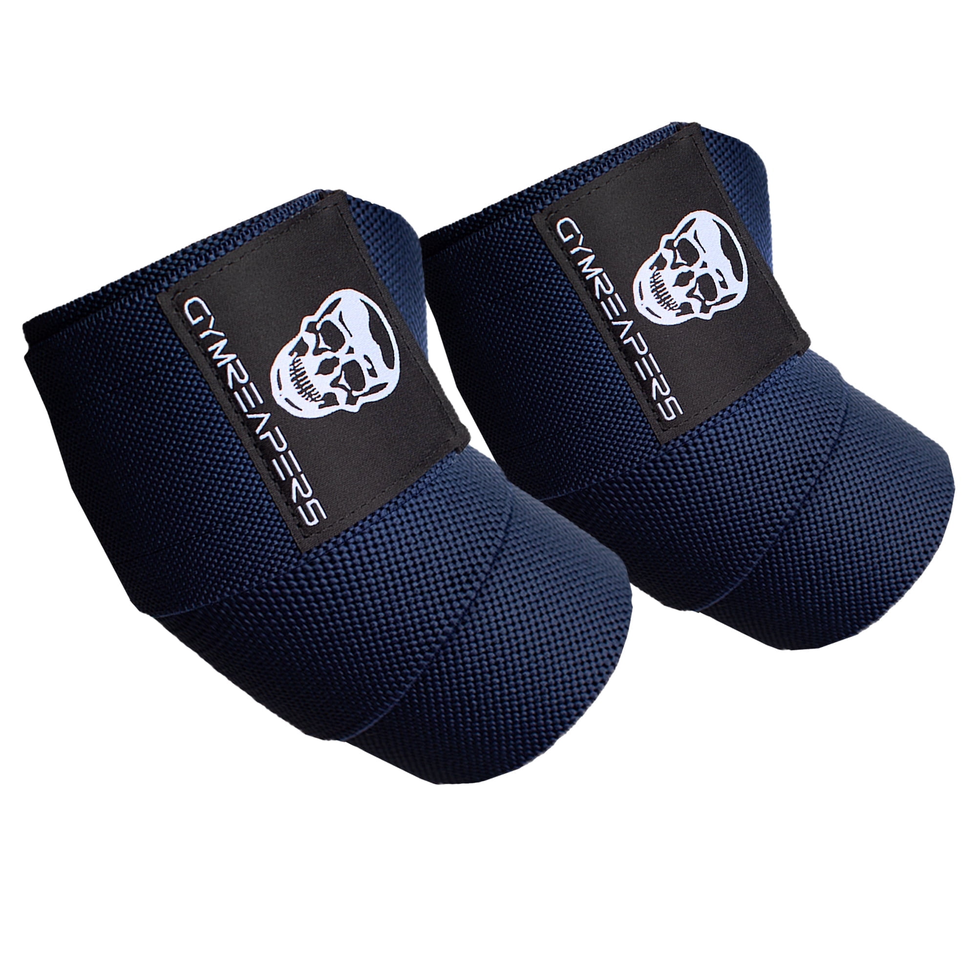 Gymreapers Weightlifting Elbow Wraps (1 Pair) - Flexible 40'' Elbow Compression Strap & Joint Support Brace - For Bench Press, Powerlifting, and Pressing
