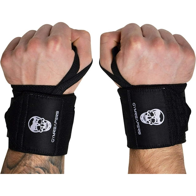 Gymreapers Weightlifting Wrist Wraps (IPF Approved) 18" Professional
