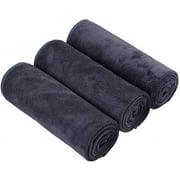 Gyms Yoga Towels Sweat Fitness Exercise Microfiber Workout Towels Absorbent Gym Towels for Men & Women Sports Towels Soft Fast Drying 3 Pack, 14inchX30inch