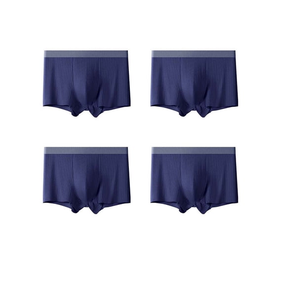 Gymvis Cotton Underwear for Men Boxer Briefs Travel Pack Underpants for Men