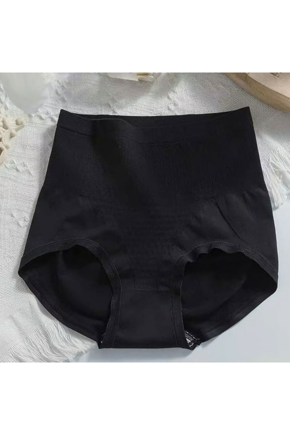 High Rise No Show Tummy Control Women Underwear Panties