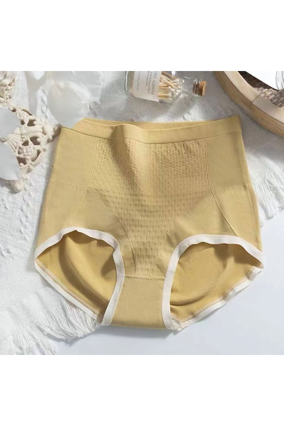 High Rise No Show Tummy Control Women Underwear Panties