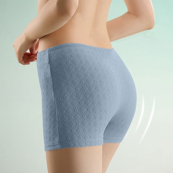 Gymvis Plus Size High Rise Women's Tummy Control Underwear Panties