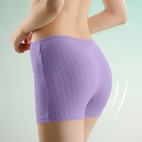 Gymvis Plus Size High Rise Women's Tummy Control Underwear Panties