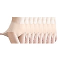 thumbnail image 1 of Gymvis Women's High Rise Tummy Control Underwear/Panties Pack for Plus Size, 1 of 3