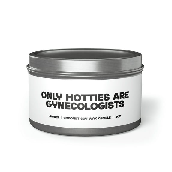 Gynecology Gynecologist Graduation Tin Candle Gift Decor Vanilla Coffee