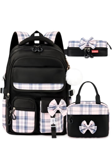Shop Stylish Plaid Backpacks for School Travel and Daily Use display picture 2