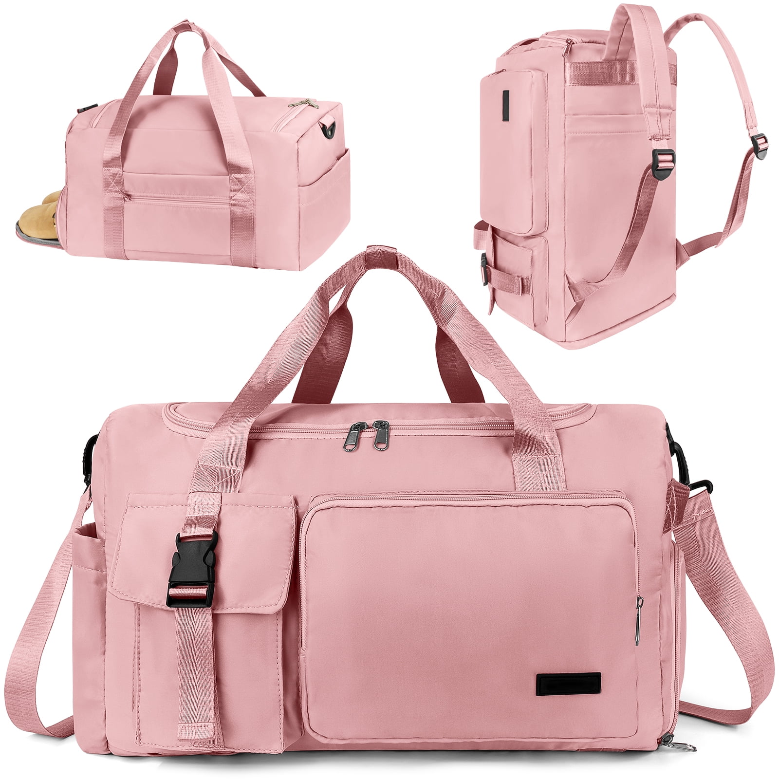 Gynky Duffel Bag 4 in 1 Travel Backpack Duffle Bag Weekender Bags for ...