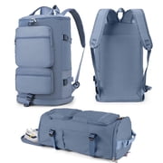 Duffle Bag Gym Bags Waterproof Sports Duffel Bags Travel Weekender Bag for Men Women Overnight Bag with Shoes Compartment