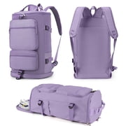 Duffle Bag Gym Bags Waterproof Sports Duffel Bags Travel Weekender Bag for Men Women Overnight Bag with Shoes Compartment