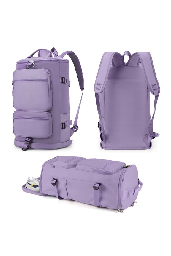 Duffle Bag Gym Bags Waterproof Sports Duffel Bags Travel Weekender Bag for Men Women Overnight Bag with Shoes Compartment