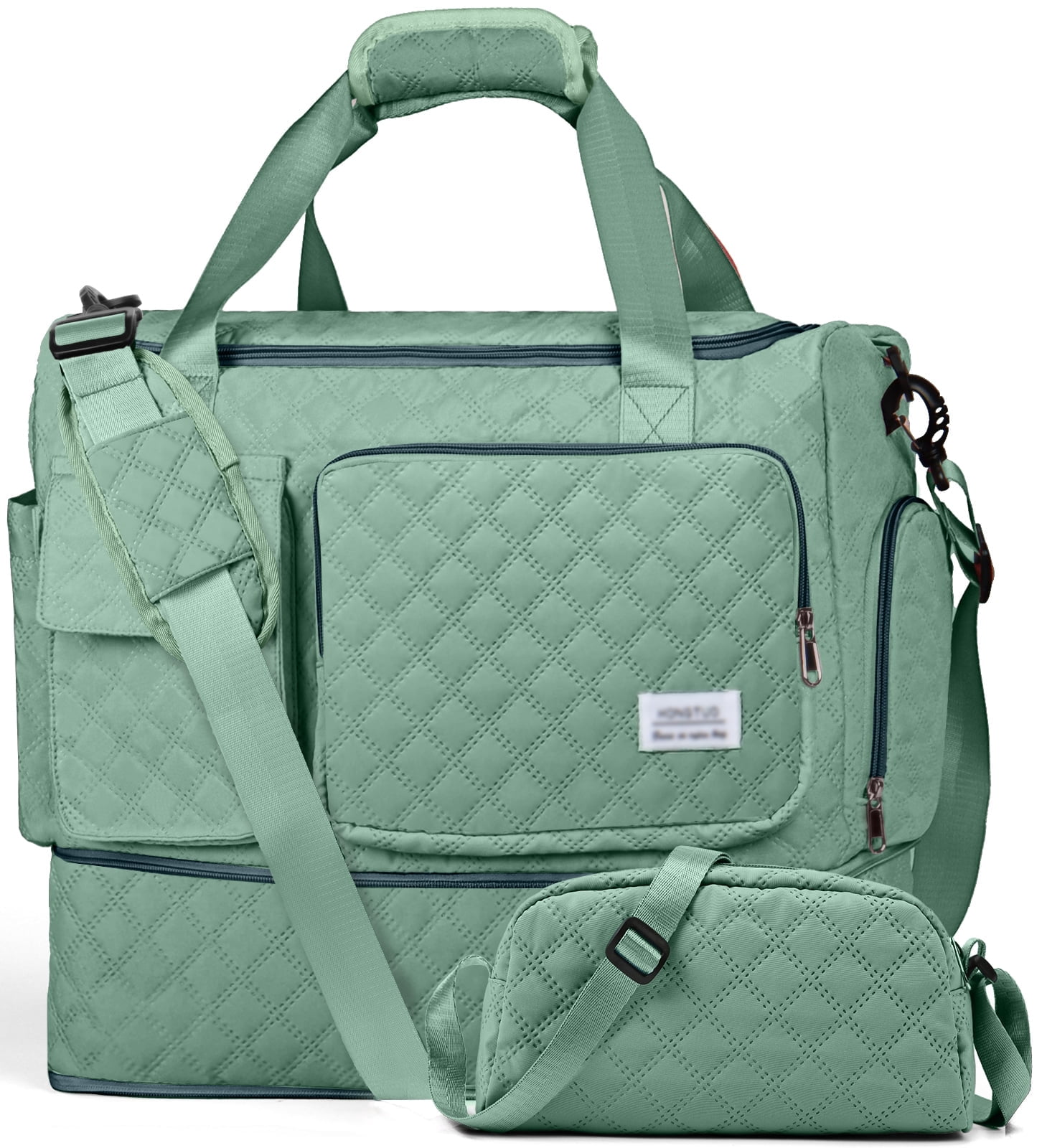 Gynky Travel Duffle Bag Weekender Bags for Women with Shoe Compartment ...