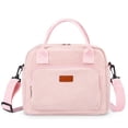 thumbnail image 1 of Gynky Insulated Lunch Bag Women Men Large Reusable Cute Lunch Bags Leakproof Portable Cooler Tote Bags for Work Picnic, Pink, 1 of 8