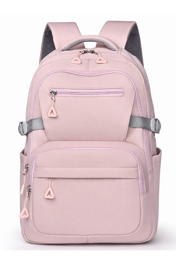 School Backpack for College Middle School, Large Capacity Bookbag Cute Girlish Water-Resistant Laptop Backpacks for Teen Adults Tween, Fashion Aesthetic Lightweight Travel Daypack for Women