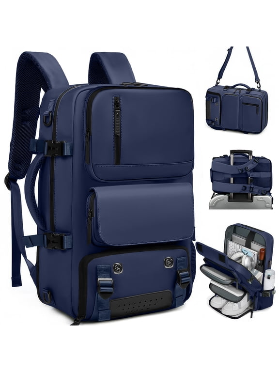 Large Travel Backpack for Women Duffle Bag With Shoes & Laptop Compartment Men Laptop Bag Airline Approved Carry On Backpacks Waterproof Gym Bags Hiking Casual Daypack