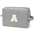 thumbnail image 1 of Gynky Makeup Bag Toiletry Bag Organizer Personalized Initial Make up Cosmetic Bags Travel Essentials for Birthday Christmas Girl Women Girlfriend Teacher Valentines Day Gifts, 1 of 9