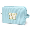 thumbnail image 1 of Gynky Makeup Bag Toiletry Bag Organizer Personalized Initial Make up Cosmetic Bags Travel Essentials for Birthday Christmas Girl Women Girlfriend Teacher Valentines Day Gifts, 1 of 9