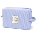 thumbnail image 1 of Gynky Makeup Bag Toiletry Bag Organizer Personalized Initial Make up Cosmetic Bags Travel Essentials for Birthday Christmas Girl Women Girlfriend Teacher Valentines Day Gifts, 1 of 8