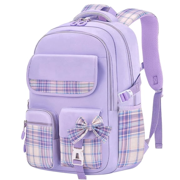 Gynky School Backpack for Teens Girlish School Bags for Middle School Students Book Bag for Elementary Primary Kawaii Backpack