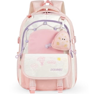 Gynky School Backpack Elementary School Bag High Middle School Fashion Cute Book Bag Large Capacity Lightweight Daypack